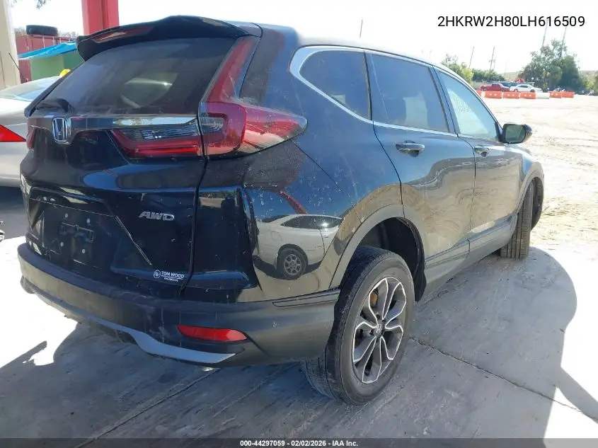 2HKRW2H80LH616509 2020 Honda Cr-V Awd Ex-L