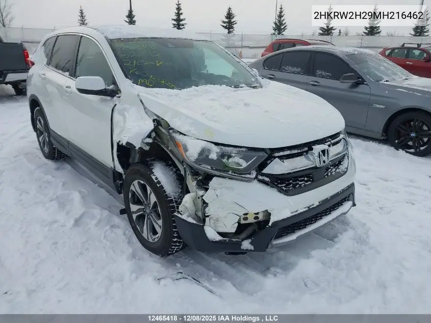 2HKRW2H29MH216462 2021 Honda Cr-V