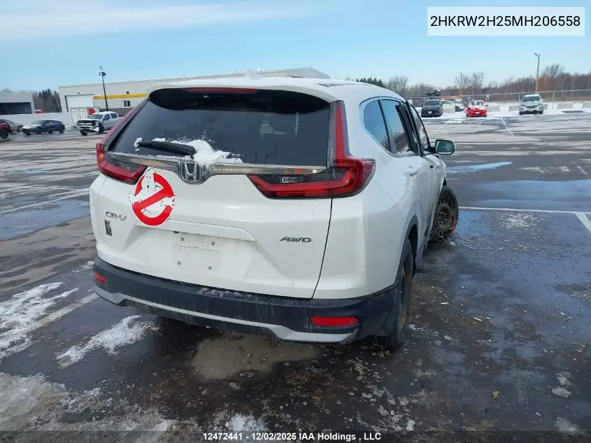 2HKRW2H25MH206558 2021 Honda Cr-V Lx