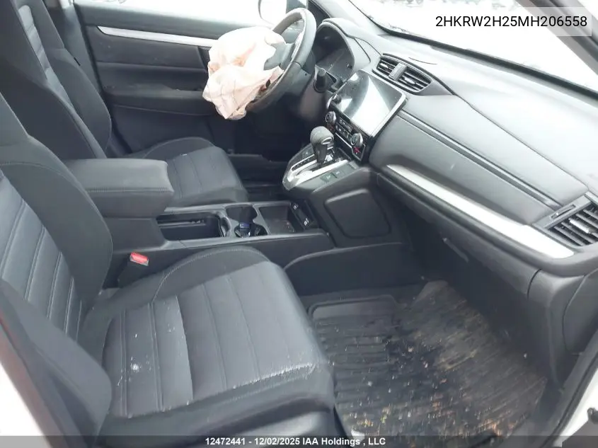 2HKRW2H25MH206558 2021 Honda Cr-V Lx
