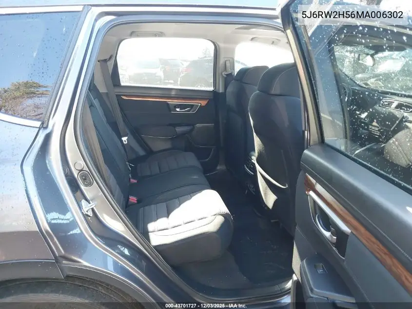 5J6RW2H56MA006302 2021 Honda Cr-V Awd Ex