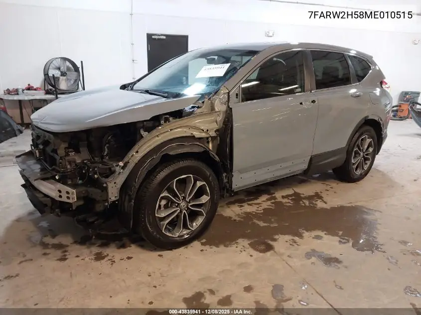 7FARW2H58ME010515 2021 Honda Cr-V Awd Ex