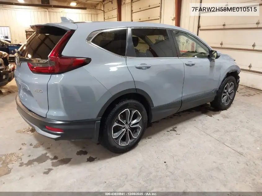 7FARW2H58ME010515 2021 Honda Cr-V Awd Ex