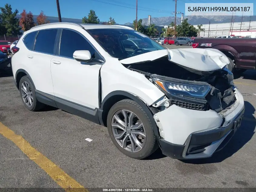 5J6RW1H99ML004187 2021 Honda Cr-V 2Wd Touring