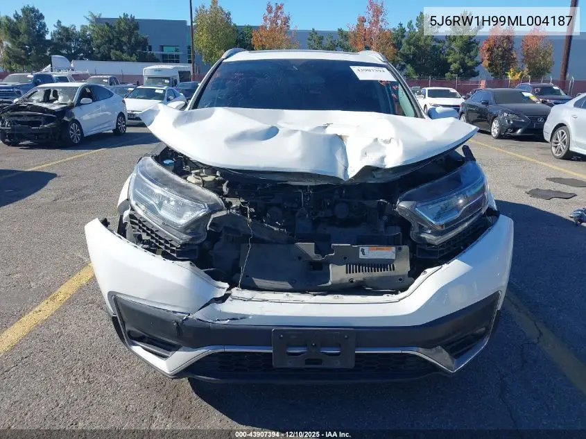 5J6RW1H99ML004187 2021 Honda Cr-V 2Wd Touring
