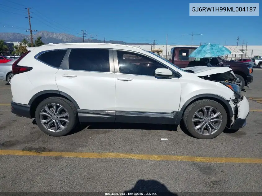 5J6RW1H99ML004187 2021 Honda Cr-V 2Wd Touring