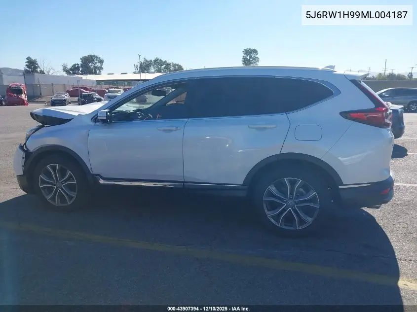 5J6RW1H99ML004187 2021 Honda Cr-V 2Wd Touring