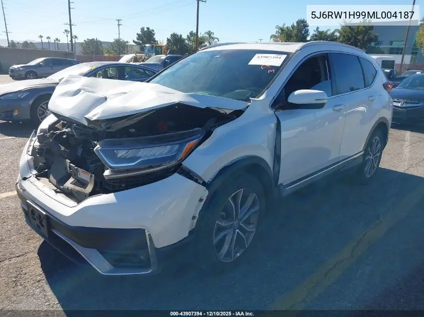 5J6RW1H99ML004187 2021 Honda Cr-V 2Wd Touring