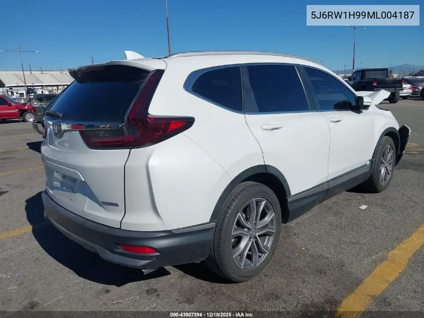 5J6RW1H99ML004187 2021 Honda Cr-V 2Wd Touring