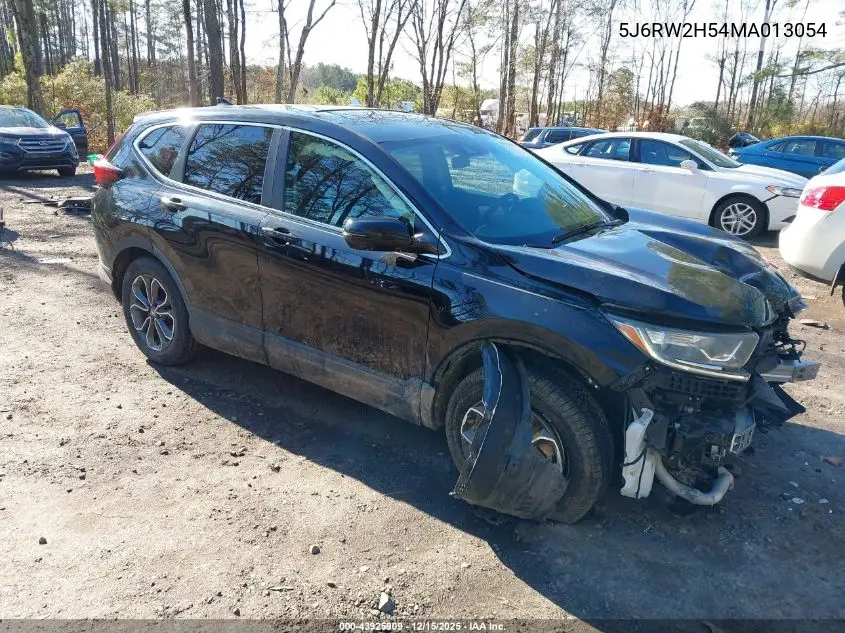 5J6RW2H54MA013054 2021 Honda Cr-V Awd Ex