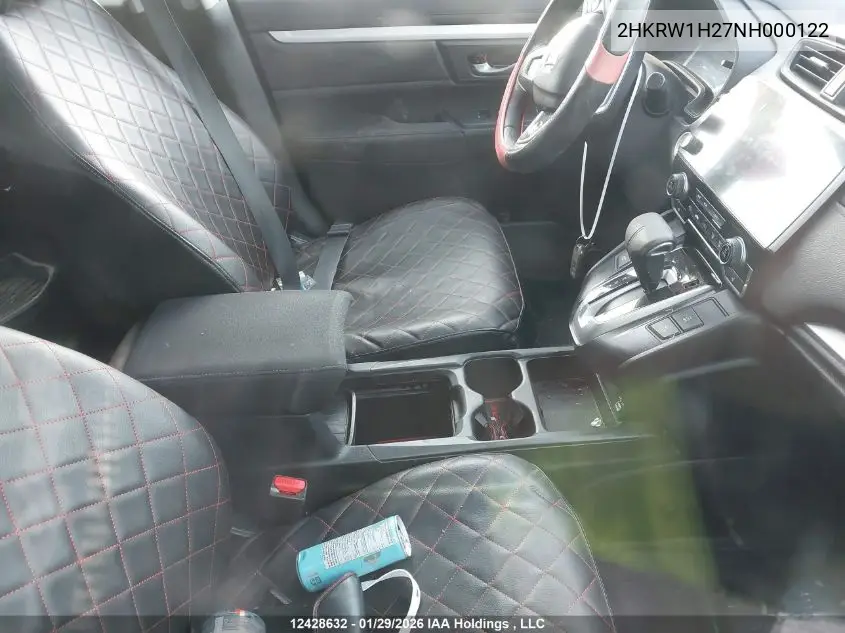 2HKRW1H27NH000122 2022 Honda Cr-V Lx