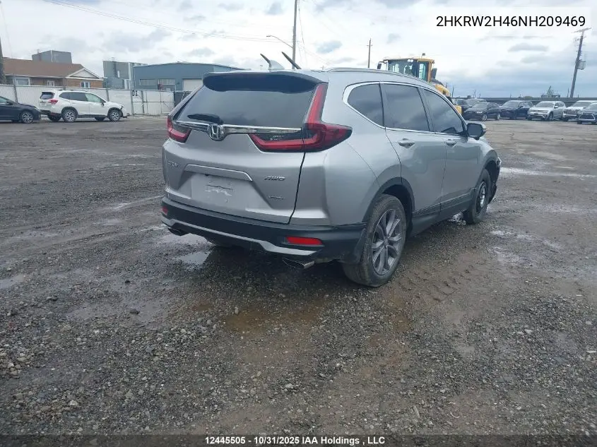 2HKRW2H46NH209469 2022 Honda Cr-V
