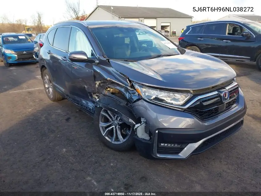 5J6RT6H96NL038272 2022 Honda Cr-V Hybrid Touring