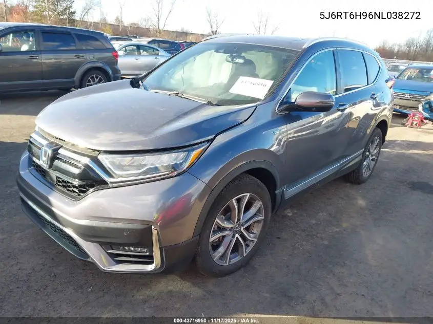 5J6RT6H96NL038272 2022 Honda Cr-V Hybrid Touring