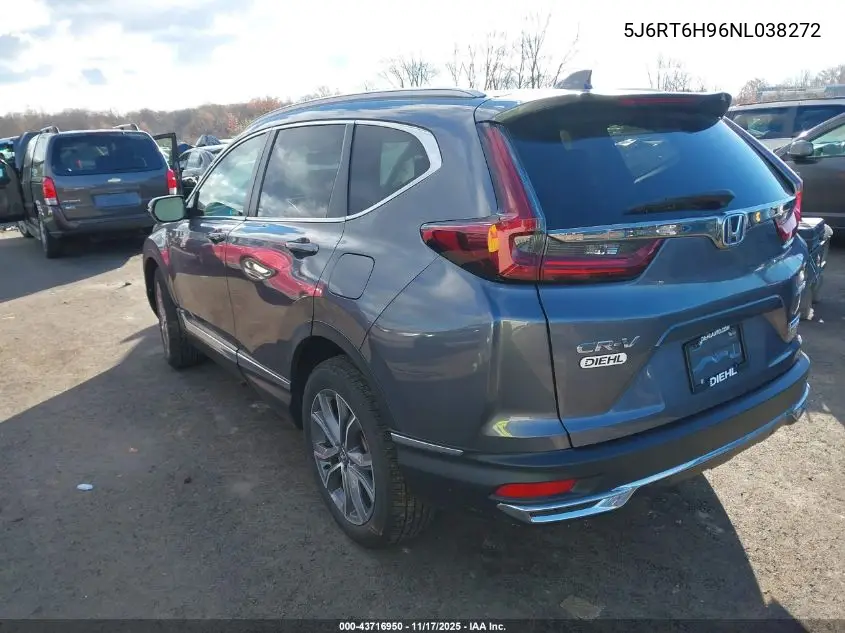 5J6RT6H96NL038272 2022 Honda Cr-V Hybrid Touring