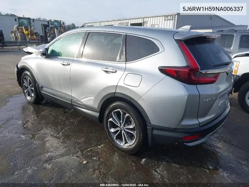 5J6RW1H59NA006337 2022 Honda Cr-V Ex