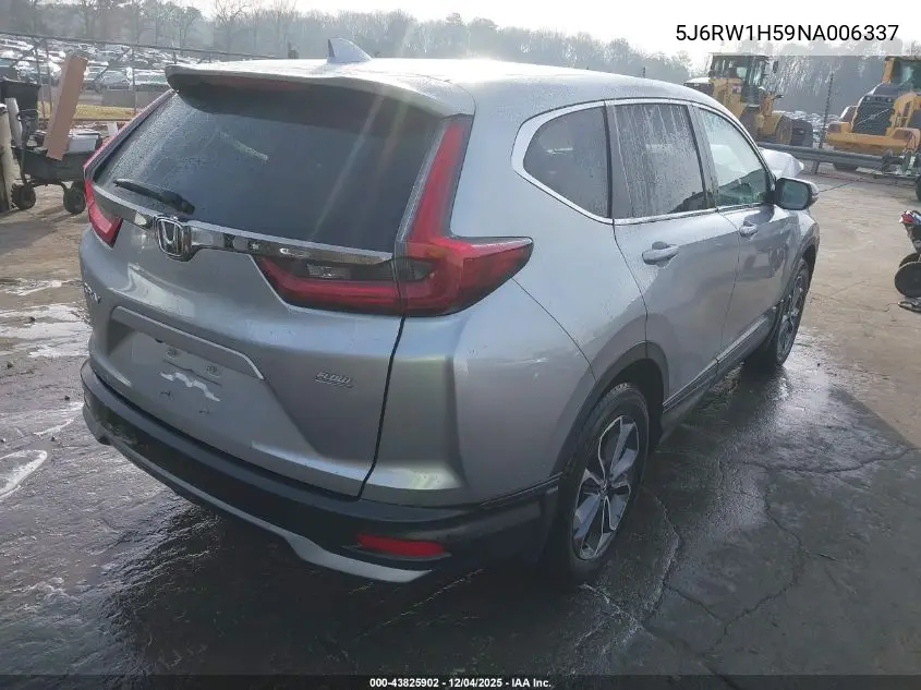 5J6RW1H59NA006337 2022 Honda Cr-V Ex