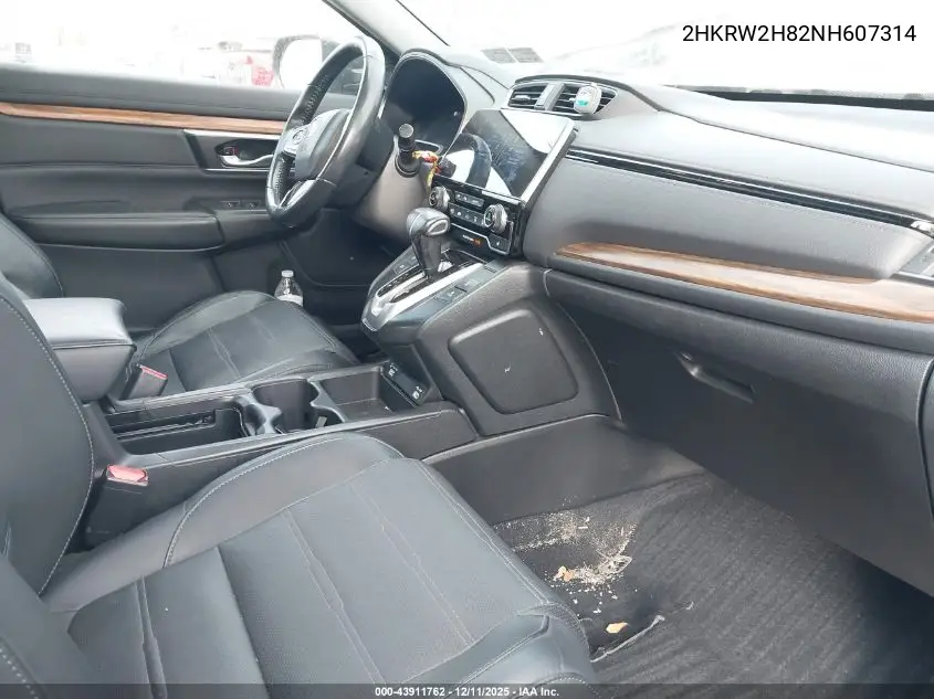 2HKRW2H82NH607314 2022 Honda Cr-V Awd Ex-L
