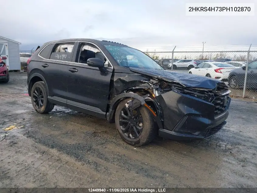 2HKRS4H73PH102870 2023 Honda Cr-V Ex-L