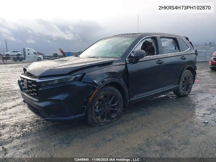 2HKRS4H73PH102870 2023 Honda Cr-V Ex-L