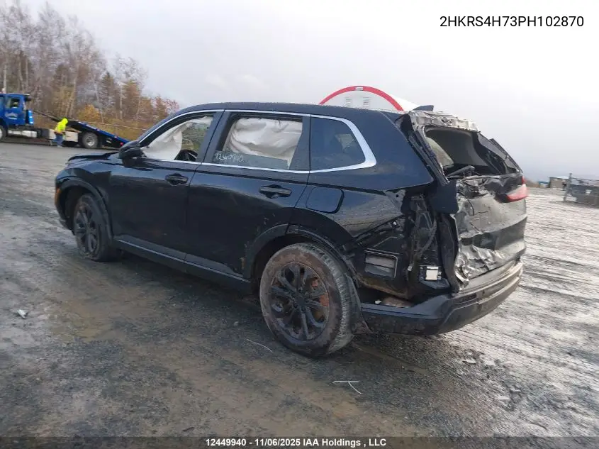 2HKRS4H73PH102870 2023 Honda Cr-V Ex-L