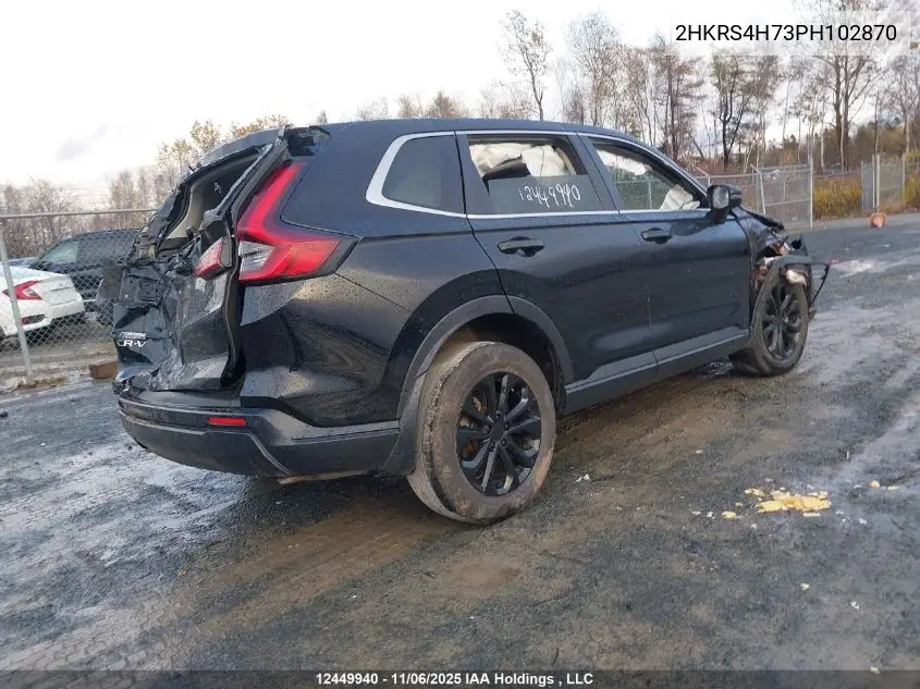 2HKRS4H73PH102870 2023 Honda Cr-V Ex-L
