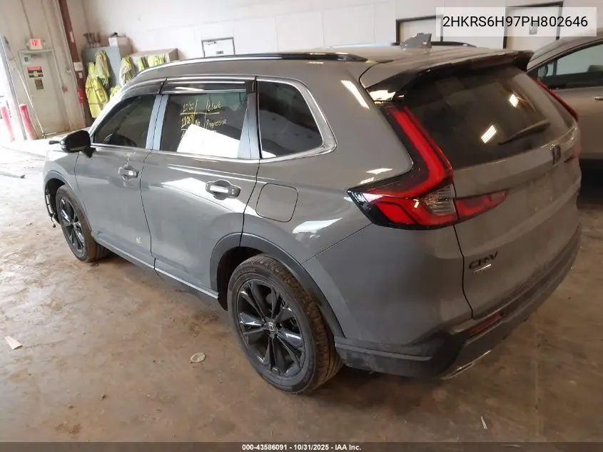 2HKRS6H97PH802646 2023 Honda Cr-V Hybrid Sport Touring
