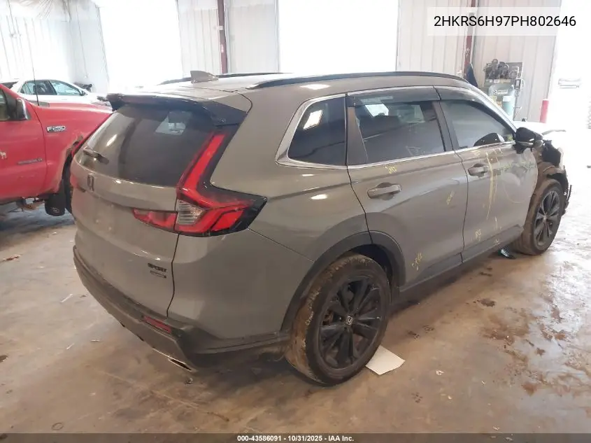 2HKRS6H97PH802646 2023 Honda Cr-V Hybrid Sport Touring