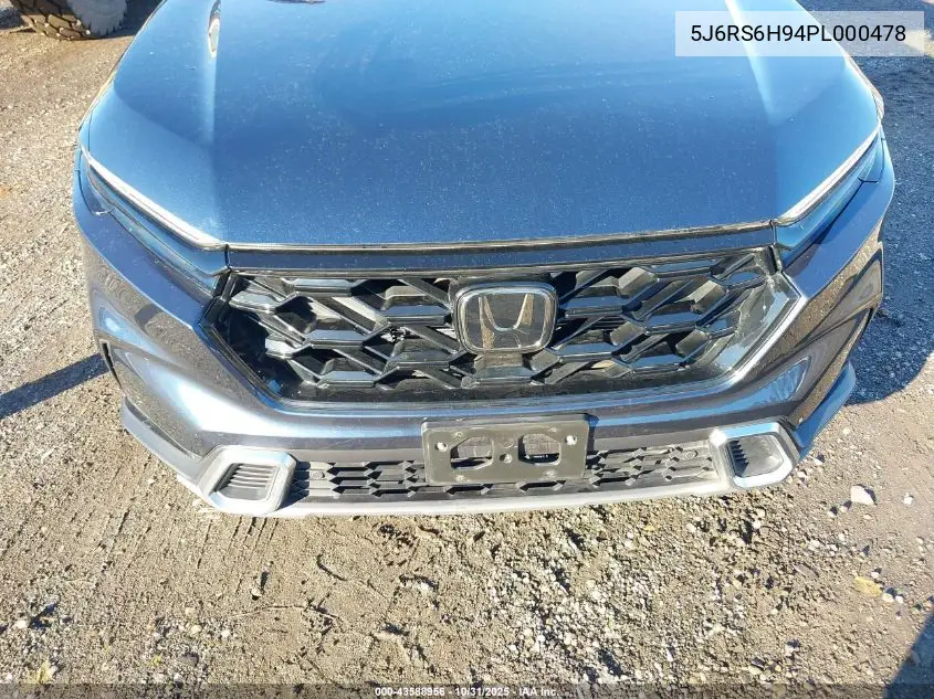 5J6RS6H94PL000478 2023 Honda Cr-V Hybrid Sport Touring