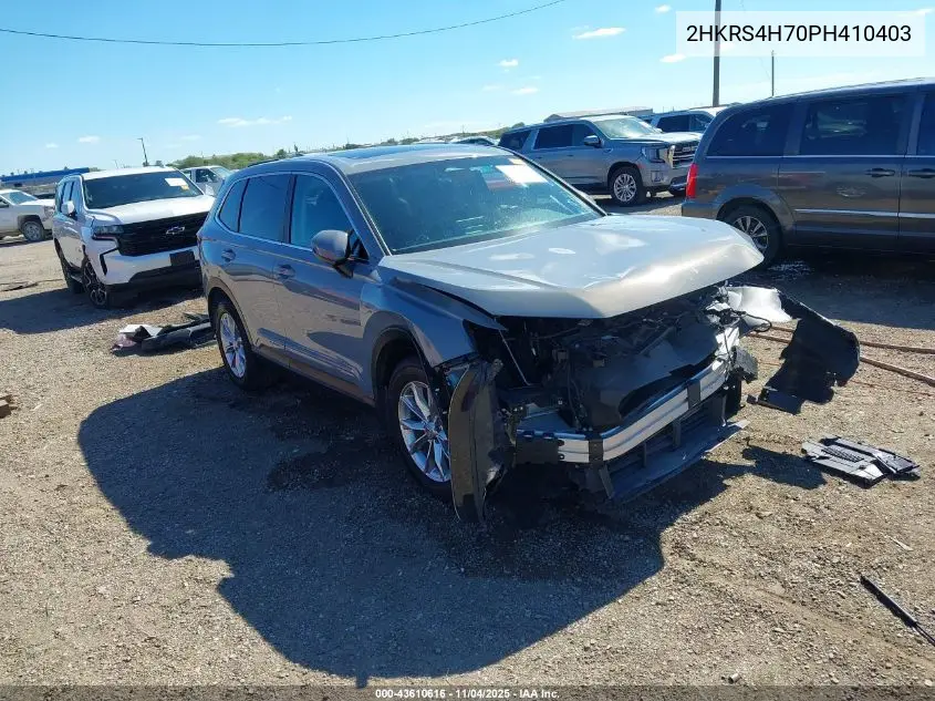 2HKRS4H70PH410403 2023 Honda Cr-V Ex-L Awd