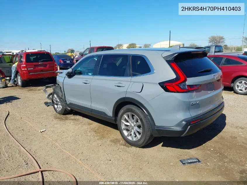 2HKRS4H70PH410403 2023 Honda Cr-V Ex-L Awd