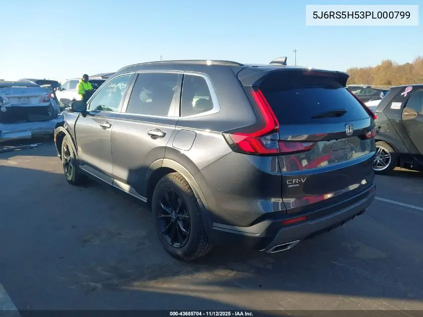 5J6RS5H53PL000799 2023 Honda Cr-V Hybrid Sport