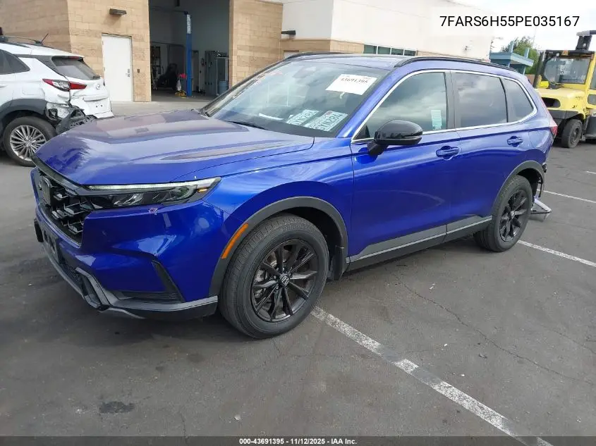 7FARS6H55PE035167 2023 Honda Cr-V Hybrid Sport