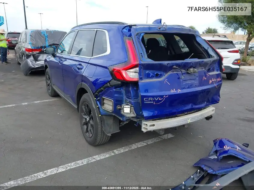 7FARS6H55PE035167 2023 Honda Cr-V Hybrid Sport