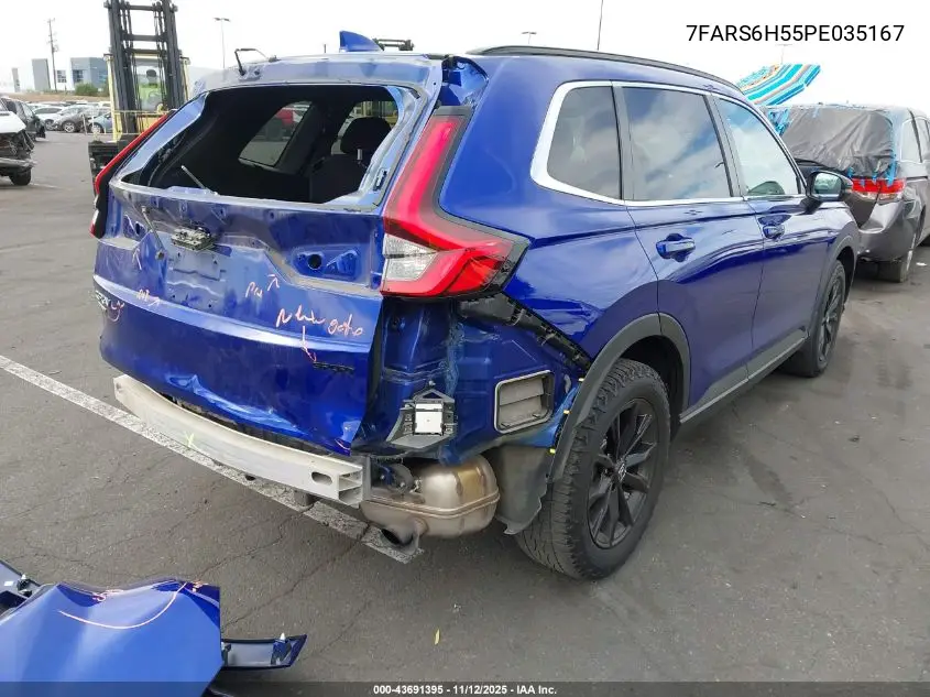 7FARS6H55PE035167 2023 Honda Cr-V Hybrid Sport