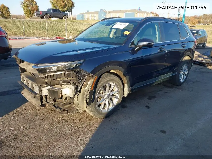 7FARS4H76PE011756 2023 Honda Cr-V Ex-L Awd