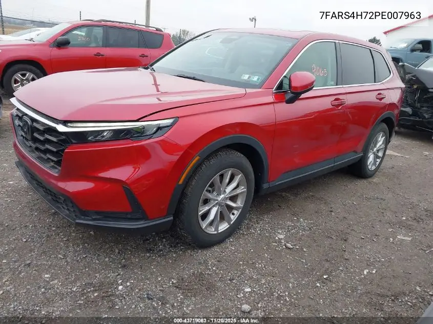 7FARS4H72PE007963 2023 Honda Cr-V Ex-L Awd