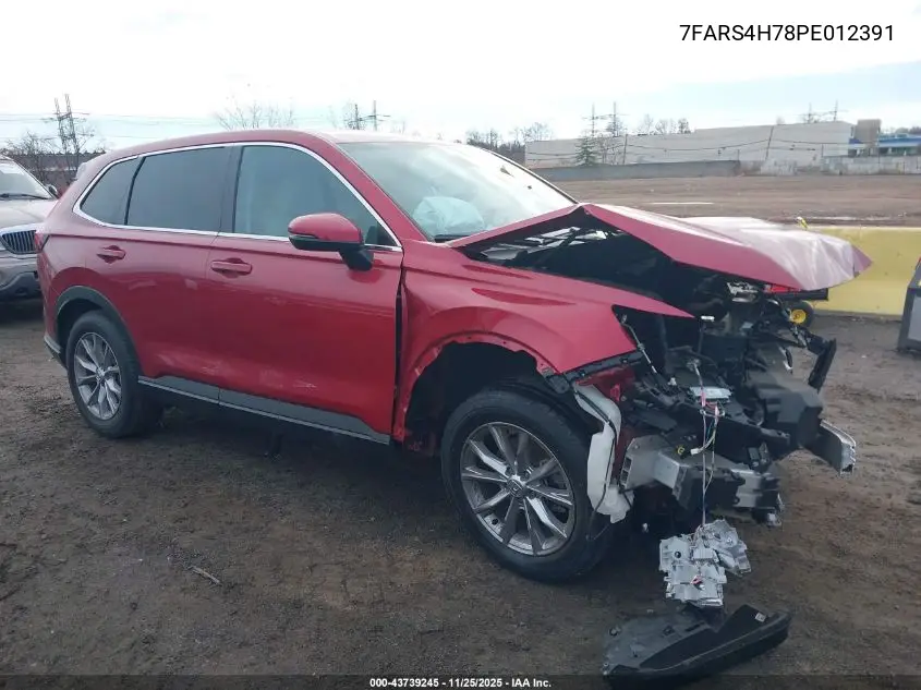 7FARS4H78PE012391 2023 Honda Cr-V Ex-L Awd
