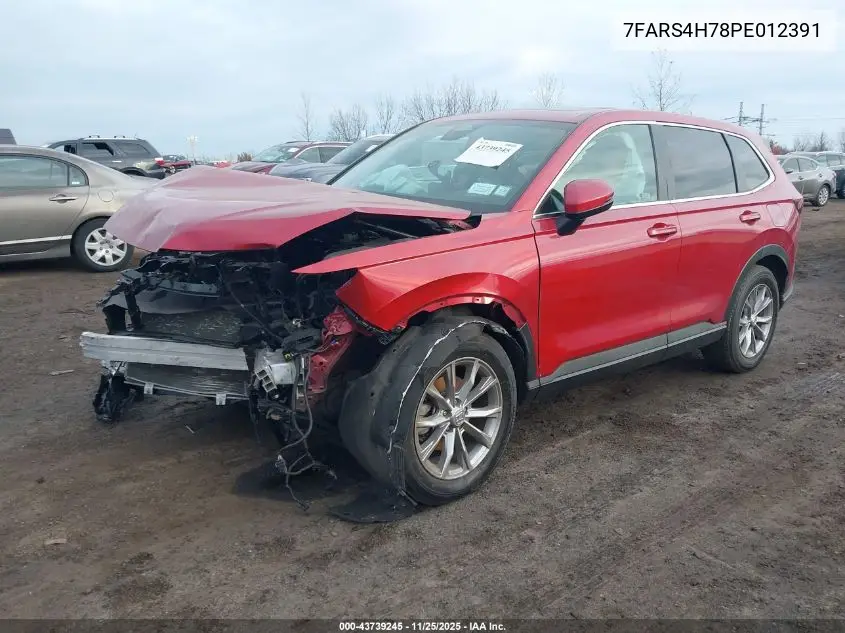 7FARS4H78PE012391 2023 Honda Cr-V Ex-L Awd