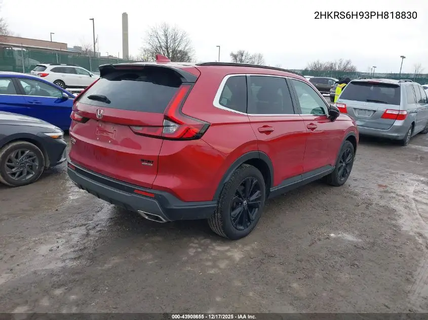 2HKRS6H93PH818830 2023 Honda Cr-V Hybrid Sport Touring