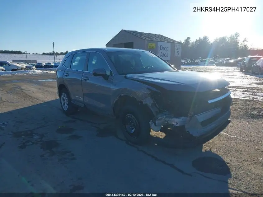2HKRS4H25PH417027 2023 Honda Cr-V Lx Awd