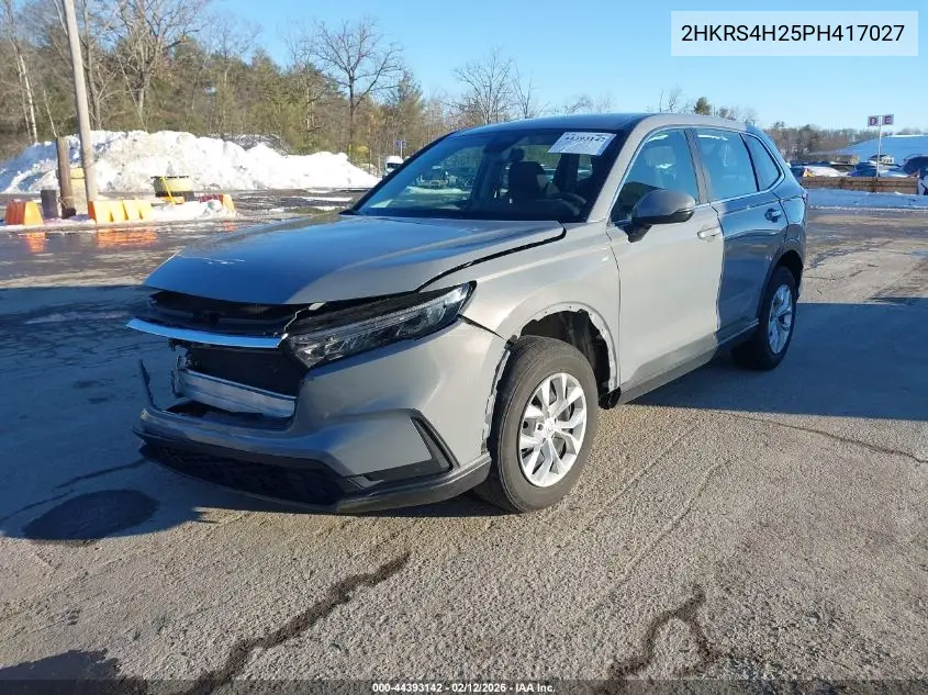 2HKRS4H25PH417027 2023 Honda Cr-V Lx Awd