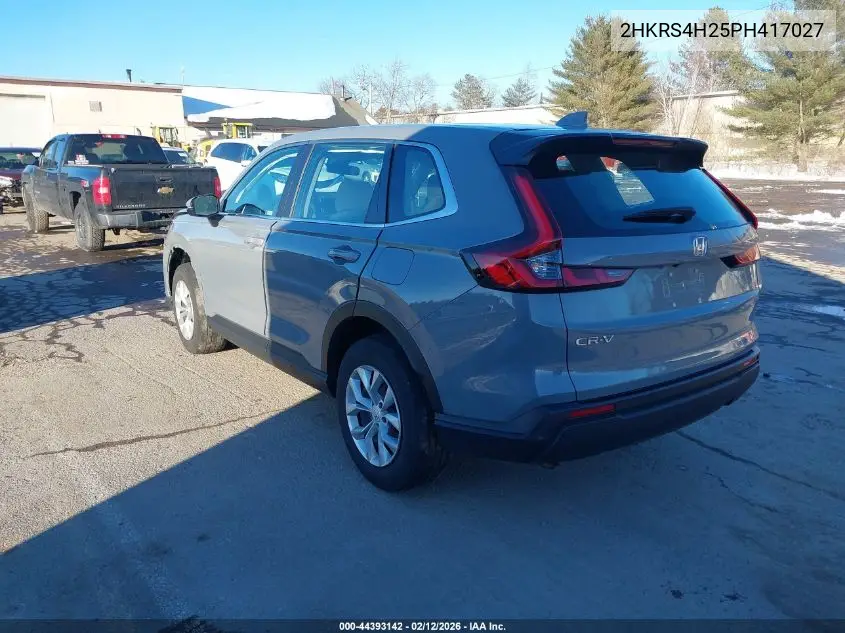 2HKRS4H25PH417027 2023 Honda Cr-V Lx Awd