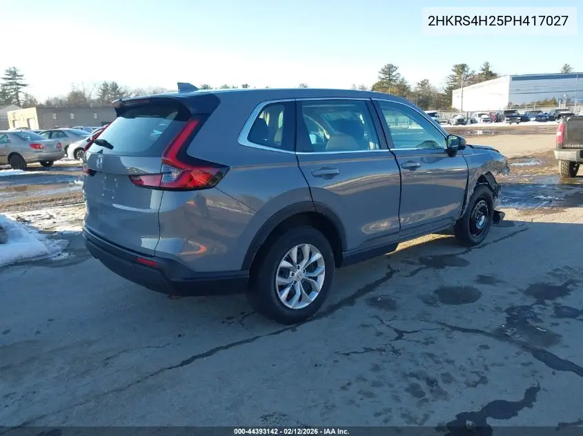 2HKRS4H25PH417027 2023 Honda Cr-V Lx Awd