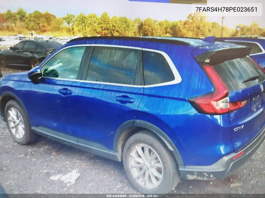 7FARS4H78PE023651 2023 Honda Cr-V Ex-L Awd