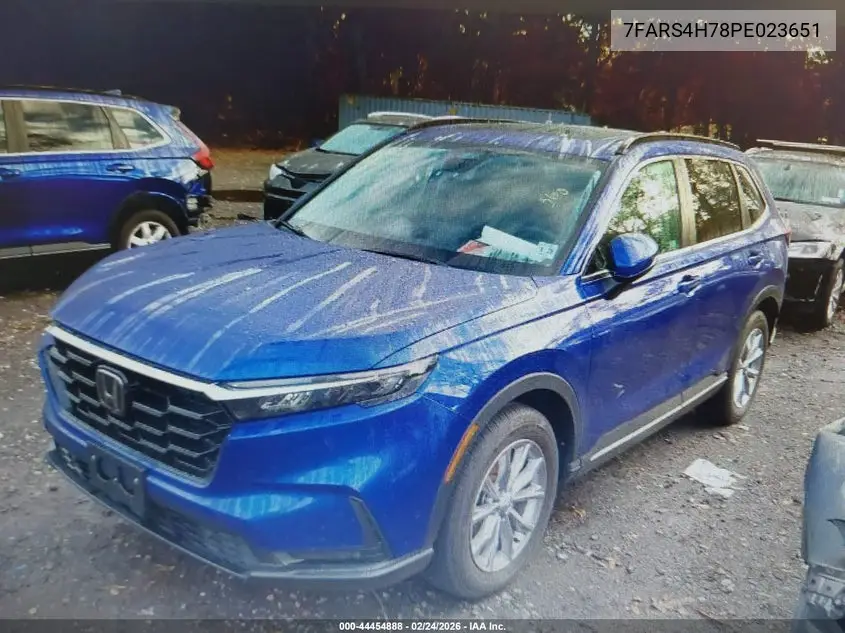 7FARS4H78PE023651 2023 Honda Cr-V Ex-L Awd