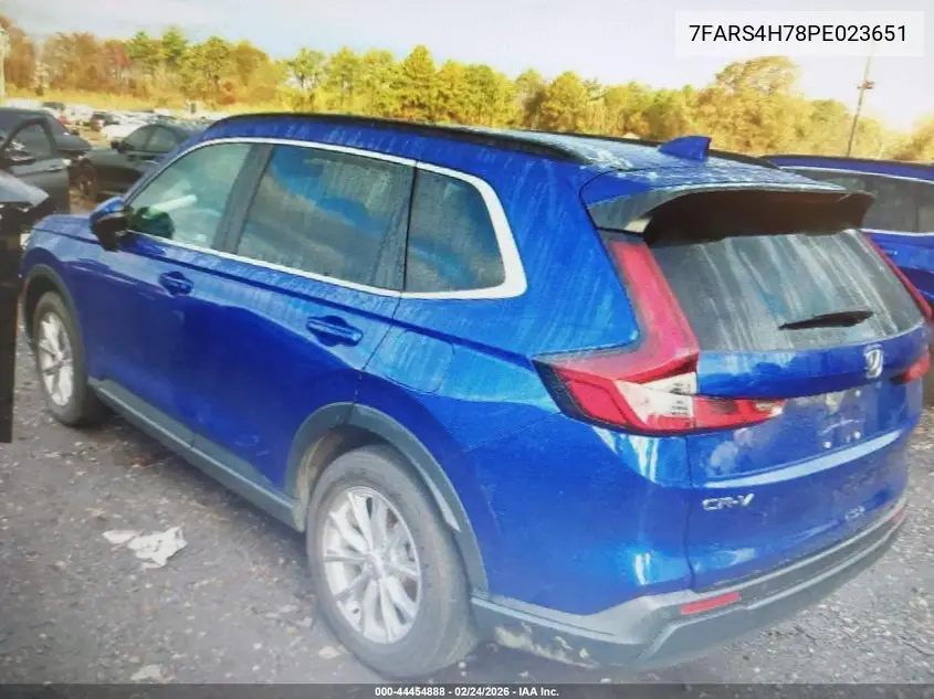 7FARS4H78PE023651 2023 Honda Cr-V Ex-L Awd