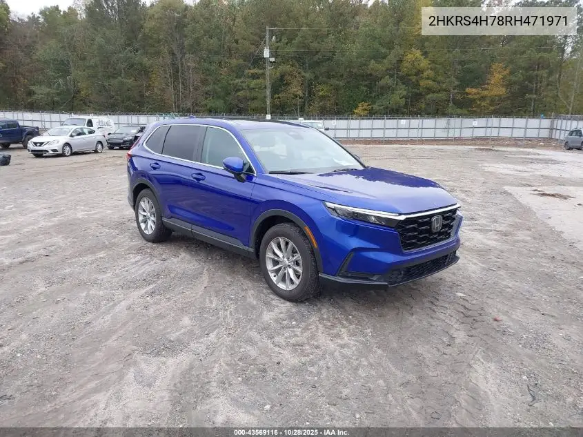 2HKRS4H78RH471971 2024 Honda Cr-V Ex-L Awd