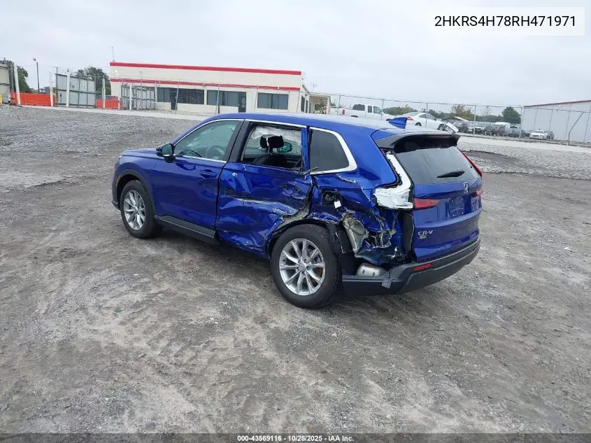 2HKRS4H78RH471971 2024 Honda Cr-V Ex-L Awd