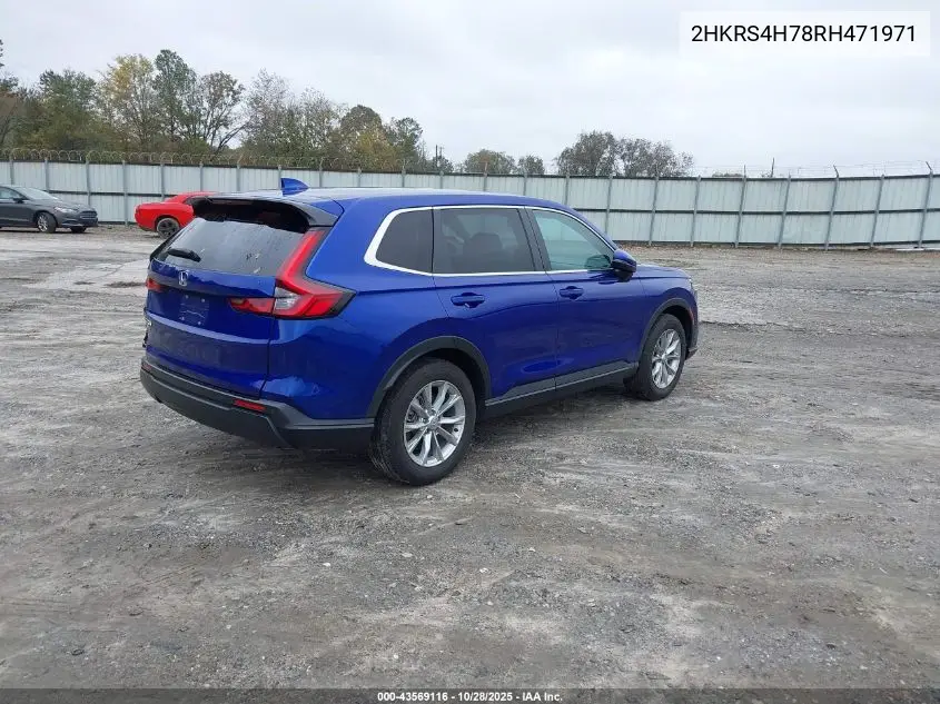 2HKRS4H78RH471971 2024 Honda Cr-V Ex-L Awd